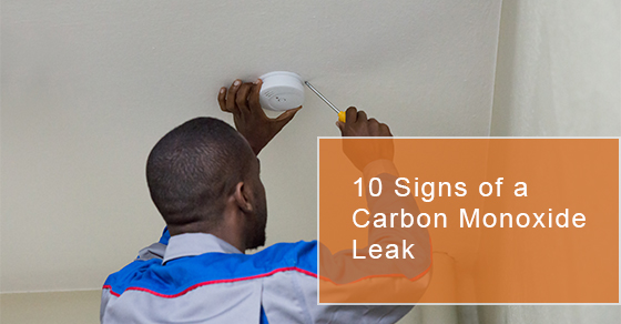 10 Signs of a Carbon Monoxide Leak