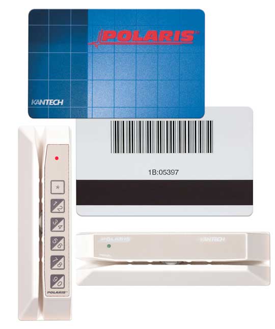 Collection of Polaris Magnetic Stripe Readers, Magnetic Swipe Cards and Polaris Keypad & Swipe Readers